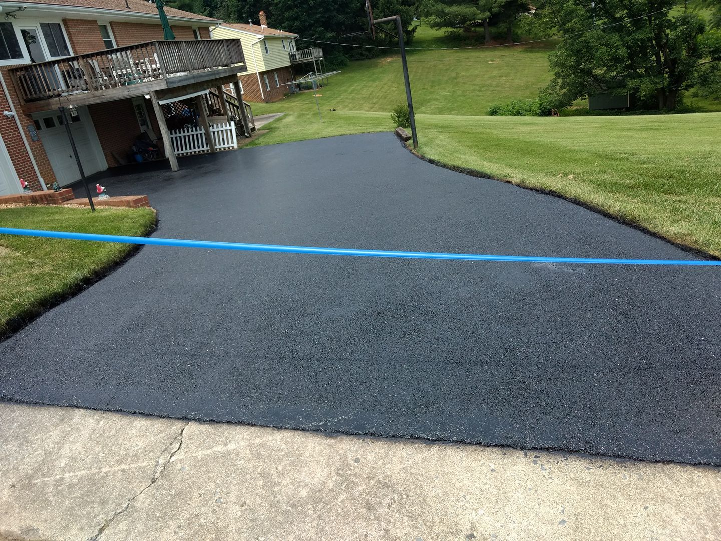 After Reconstruction Asphalt — Buckingham, VA — Kinder Construction