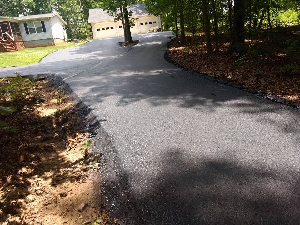 House Driveway After Reconstruction — Buckingham, VA — Kinder Construction