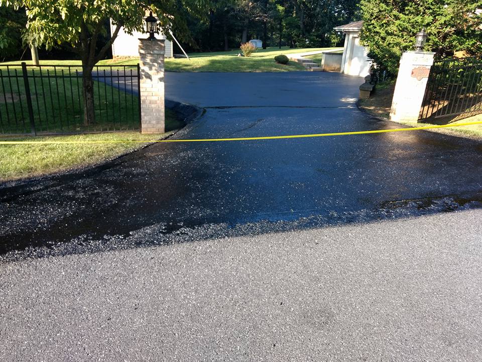 Asphalt Surface Sealcoating — Buckingham, VA — Kinder Construction