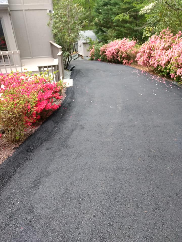 Walking Path With Floral Patio — Buckingham, VA — Kinder Construction