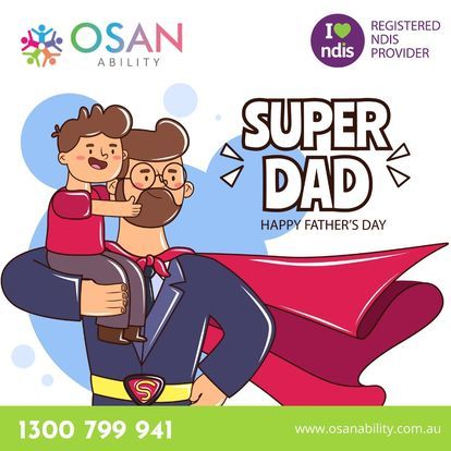 A man in a superhero costume is holding a child on his shoulders.