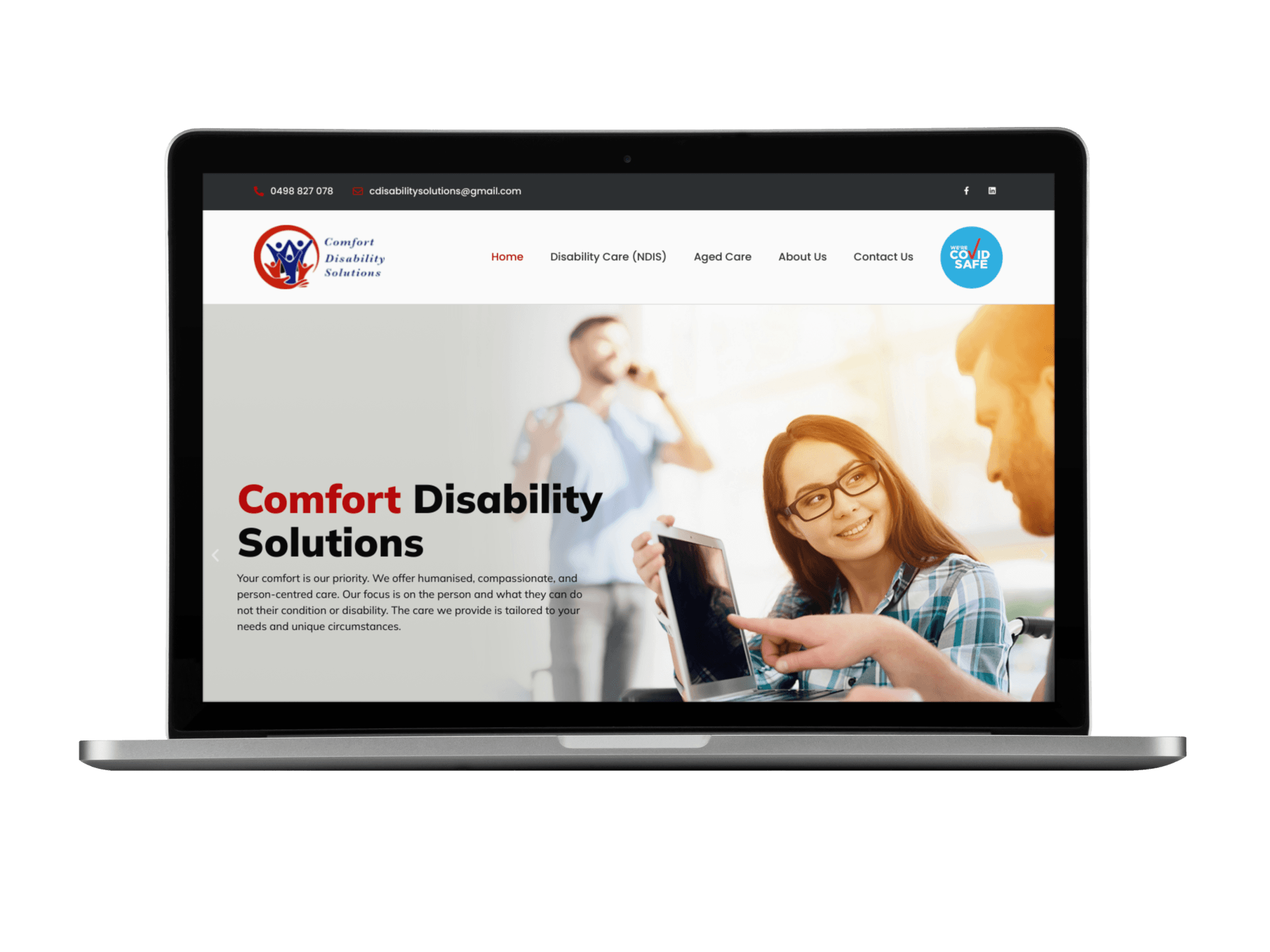 Web Design for NDIS Service Providers I Web Design Agency Sydney I DSIGNS