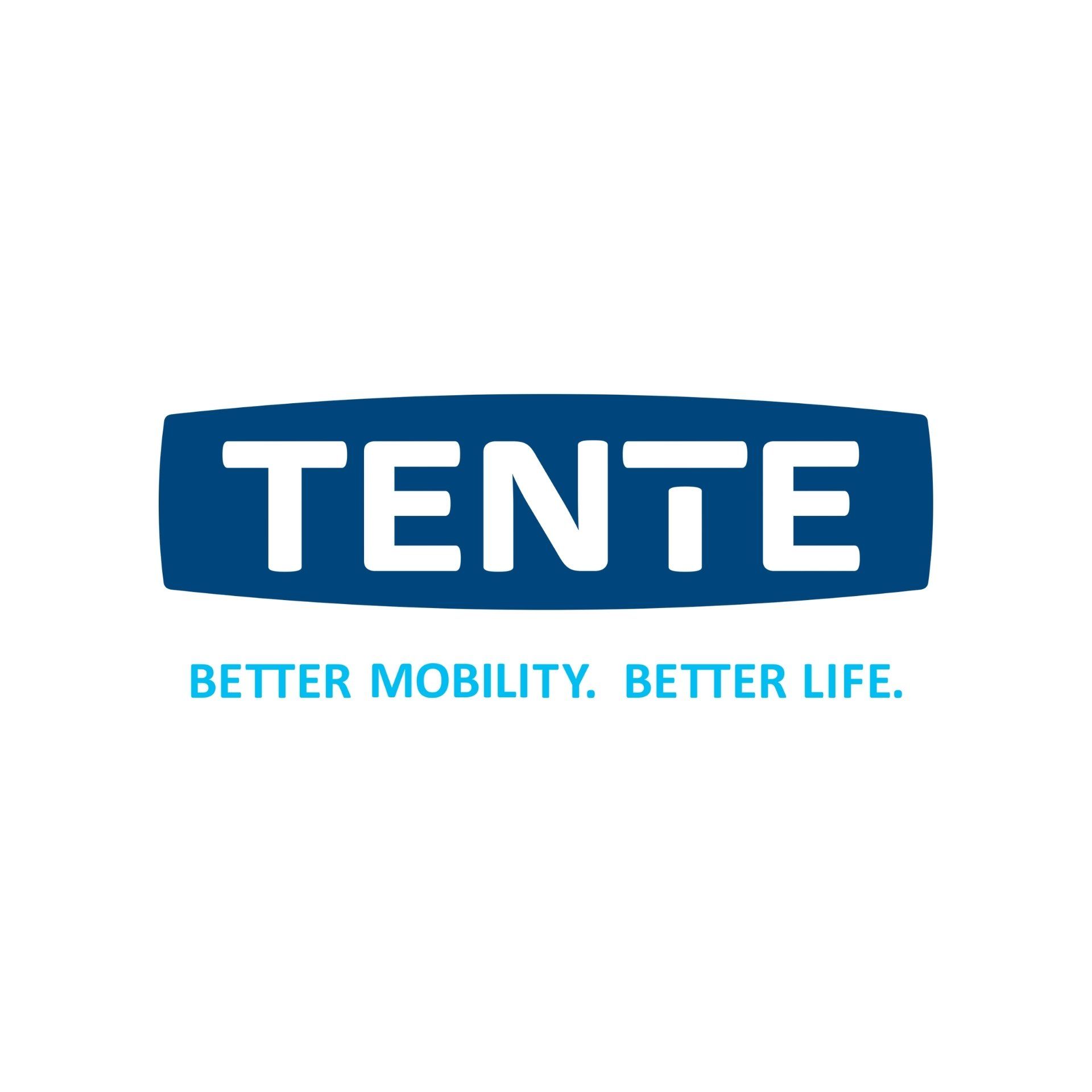 Tente better mobility better life logo on a white background