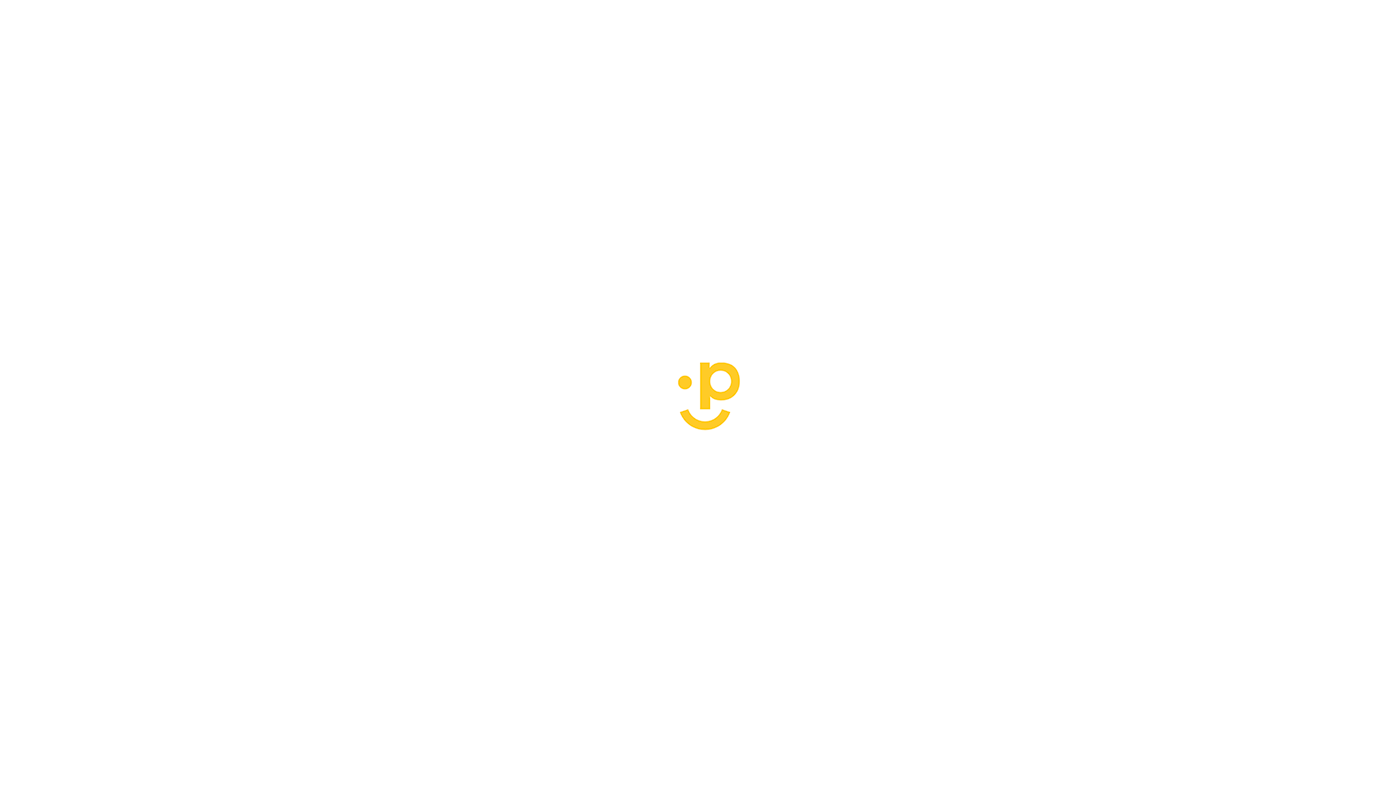 A pixel art of a letter p with a smiley face on a white background.