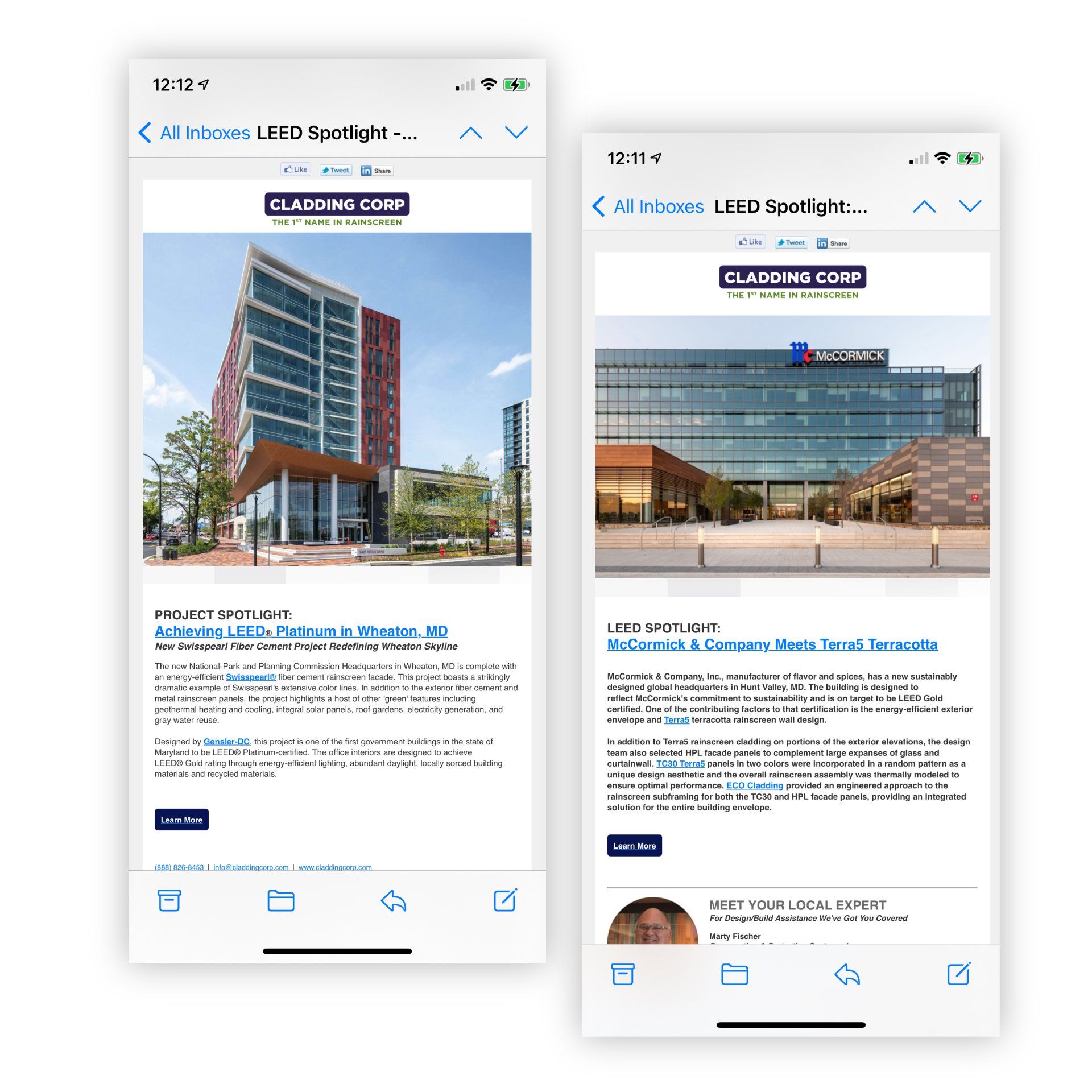 Cladding Corp - Email Marketing