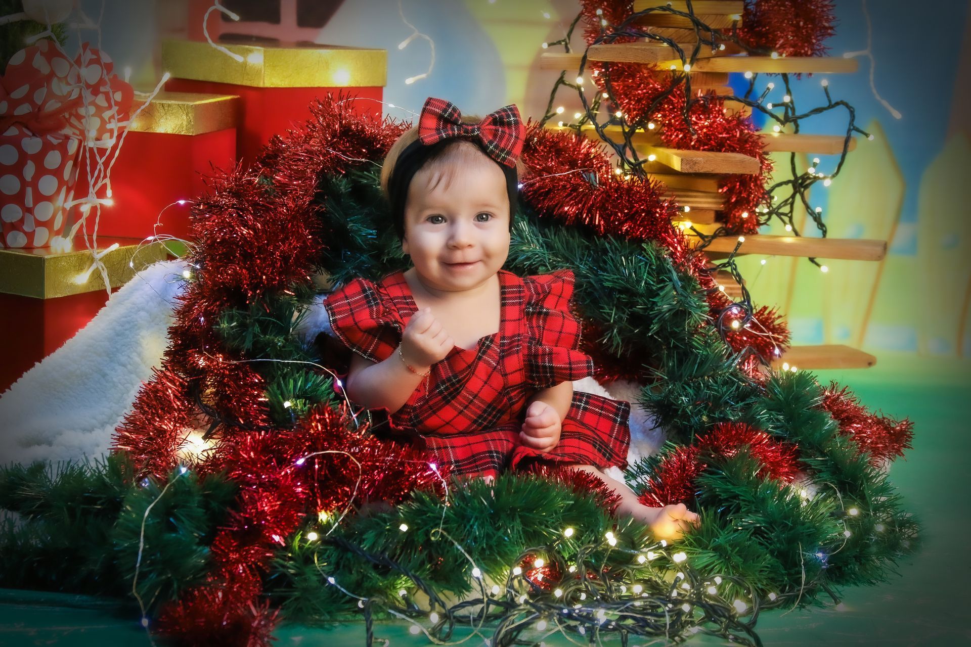 Bimba a Natale