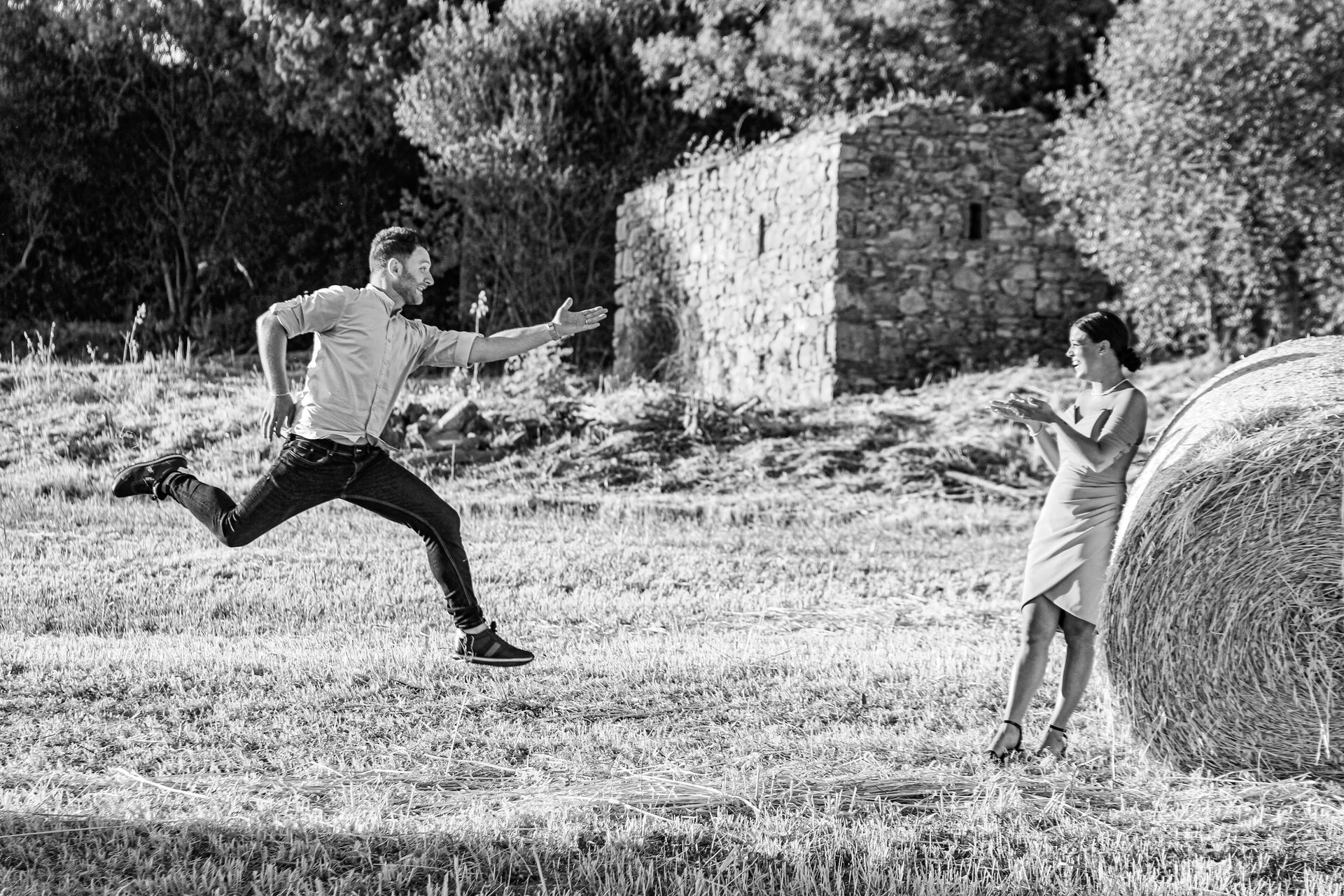 Shooting bianco nero