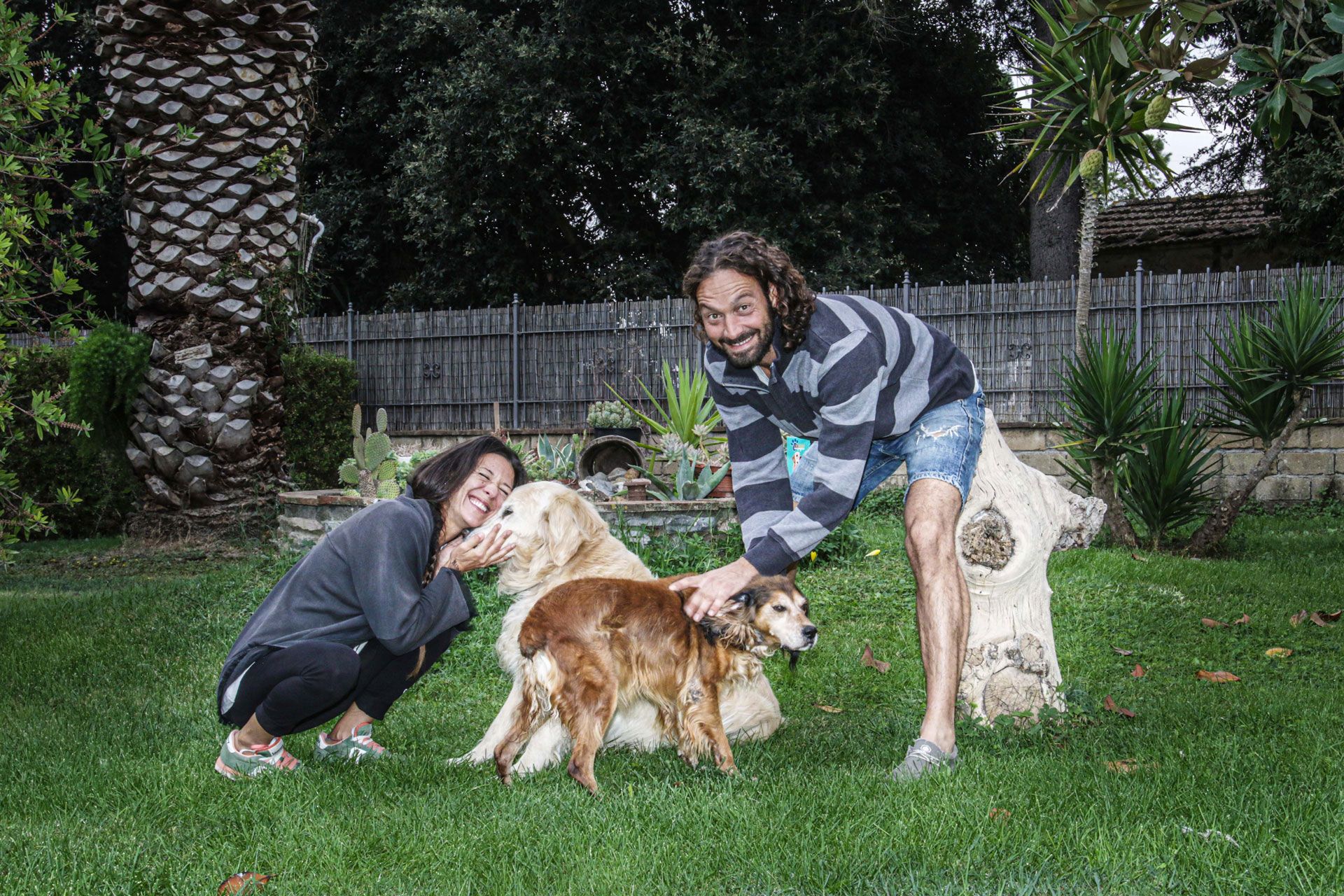 Foto con animali da compagnia