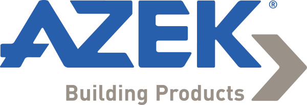Azek building products logo on a white background