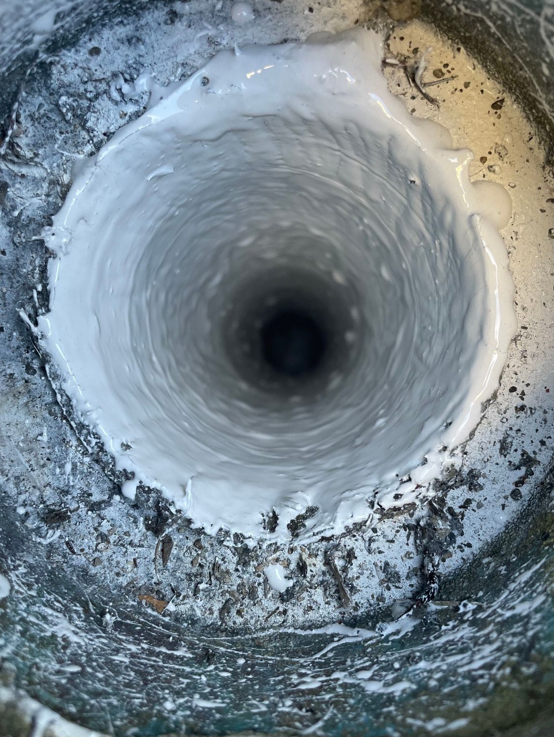 Sewer Spray Liner Results