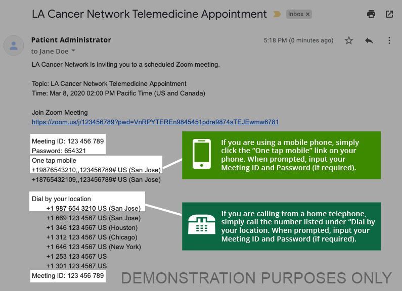 Phone | Los Angeles Cancer Network
