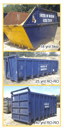 Skip hire from Smiths of Bloxham