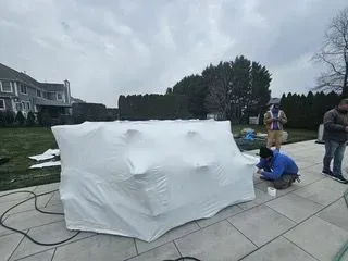 Shrink-Wrap — Pace, FL — HR Dustless Media Blasting & Coatings