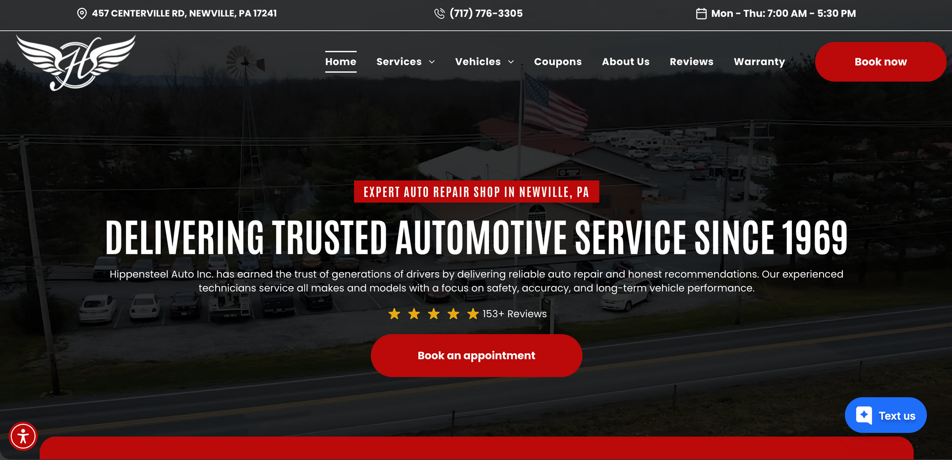 Hippensteel Auto Inc. logo