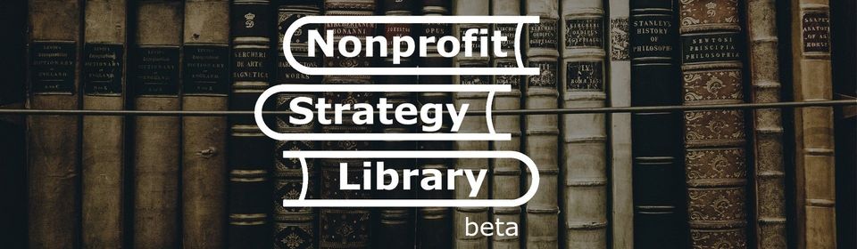 Nonprofit Strategy Library logo