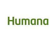 The humana logo is green and white on a white background.