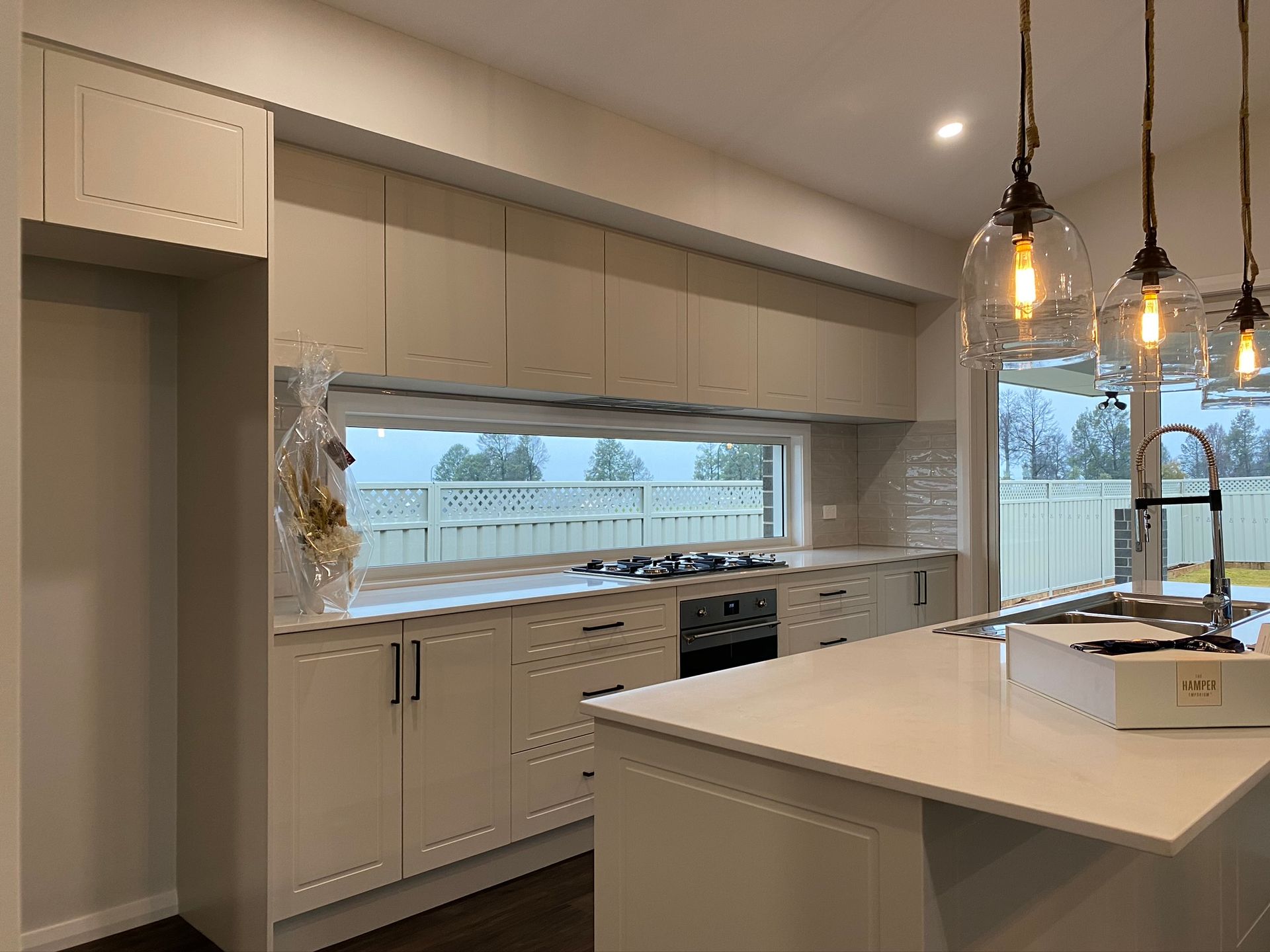 New Build Kitchen With Beautiful Lights — Kitchen Renovations in Dubbo, QLD