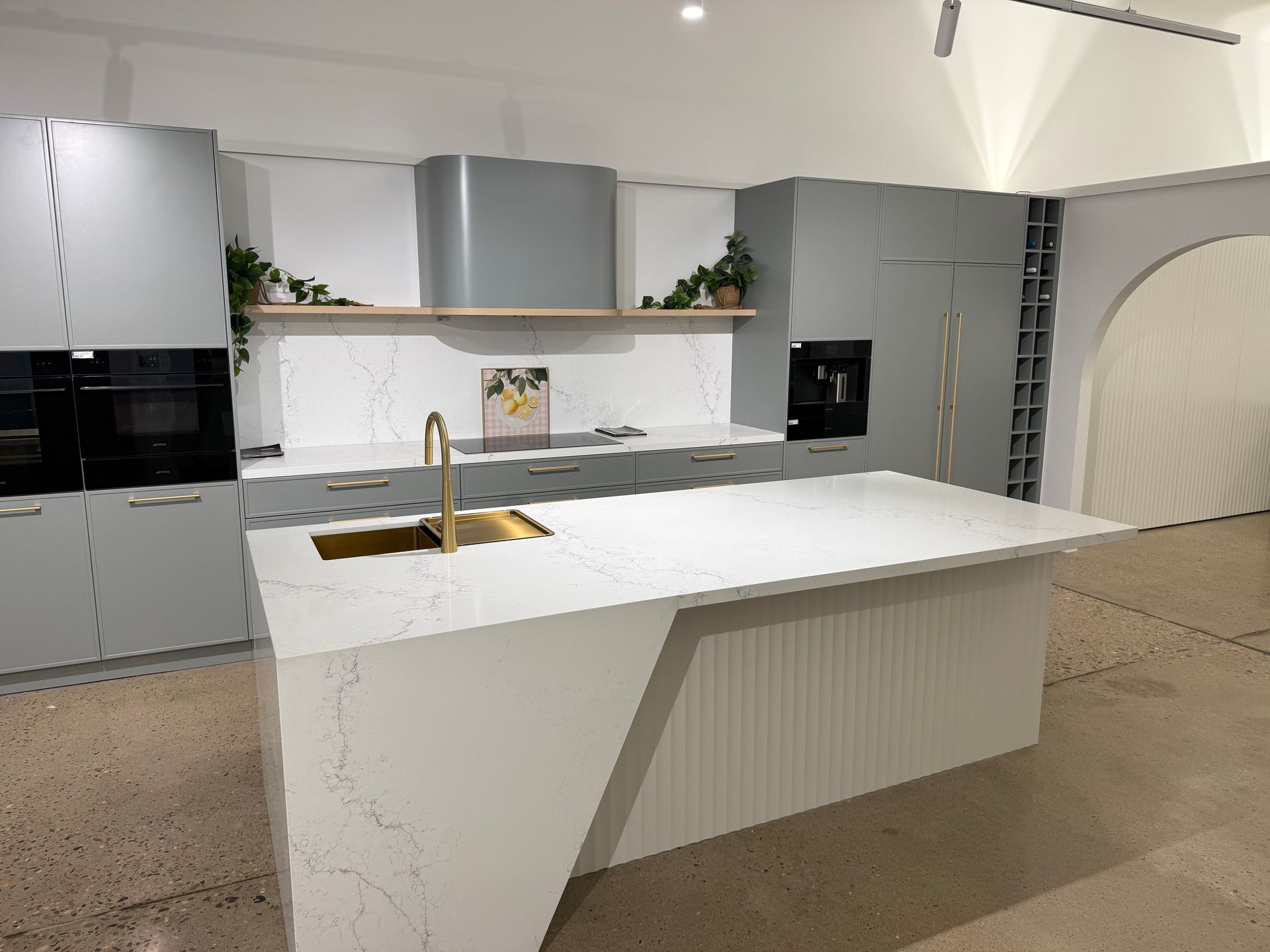 Elegant Kitchen Design — Stone Benchtops In Dubbo, NSW