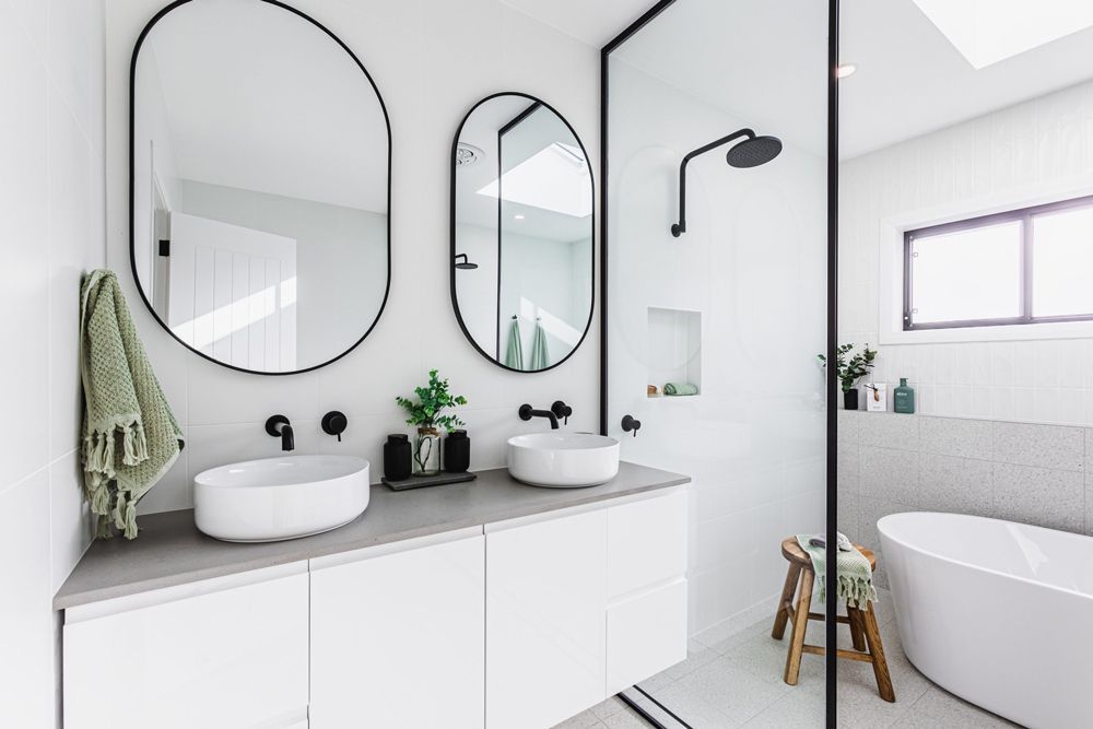 Bathroom Stone Tops — Kitchen Renovations in Dubbo, QLD