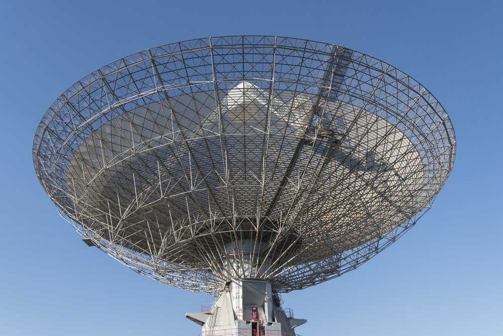 Radio white satellite — Western Plains in Granite, QLD