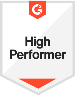 G2 Badge - High performer