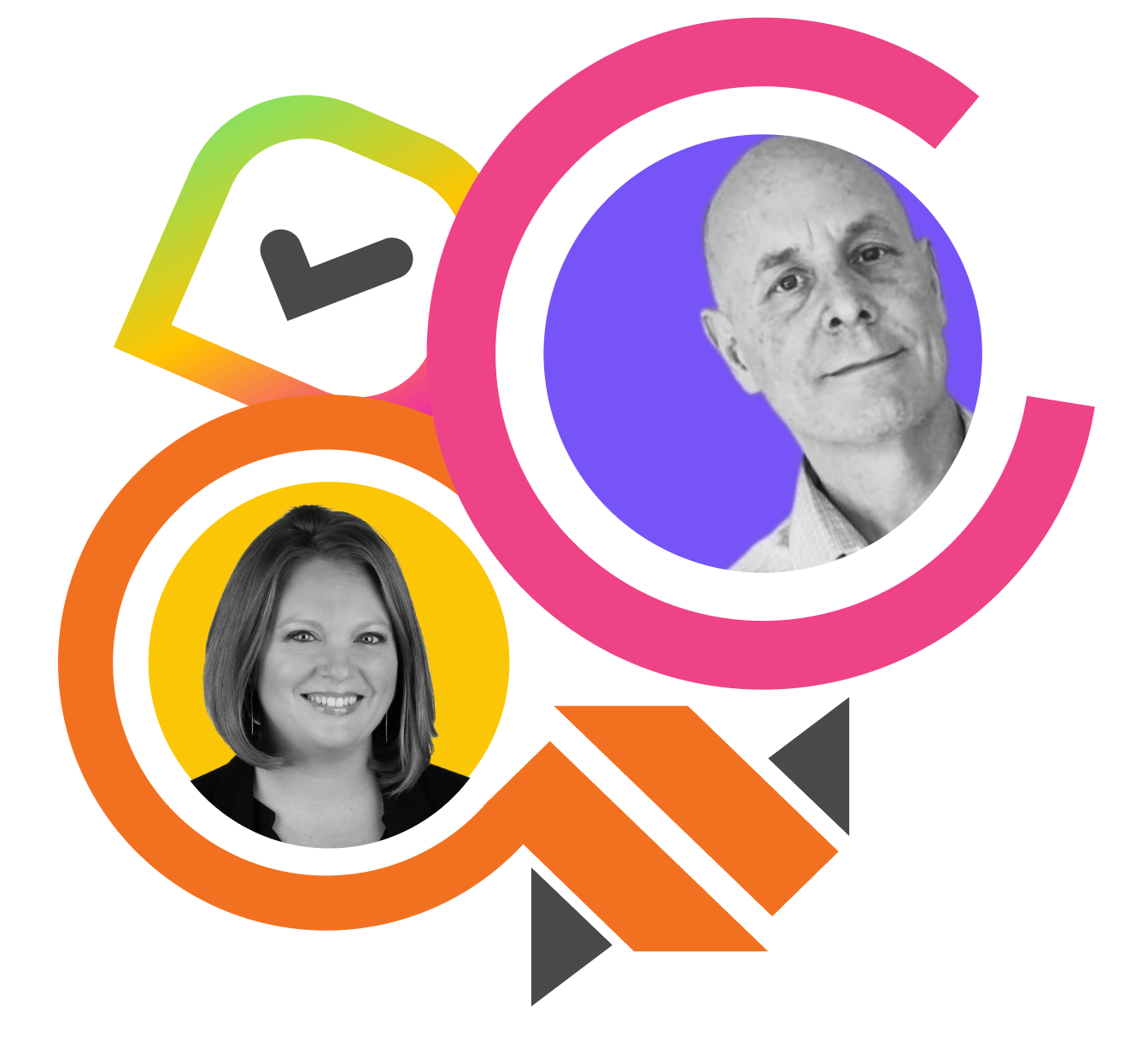 Kim Little from Newfold and Paul Wood from Insites