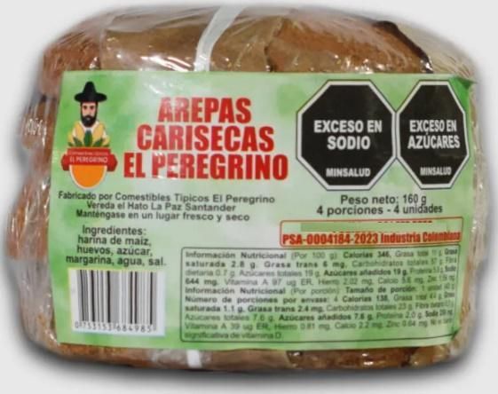 Arepas carisecas x 11 Unidades