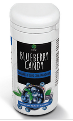 Caramelo de arándanos