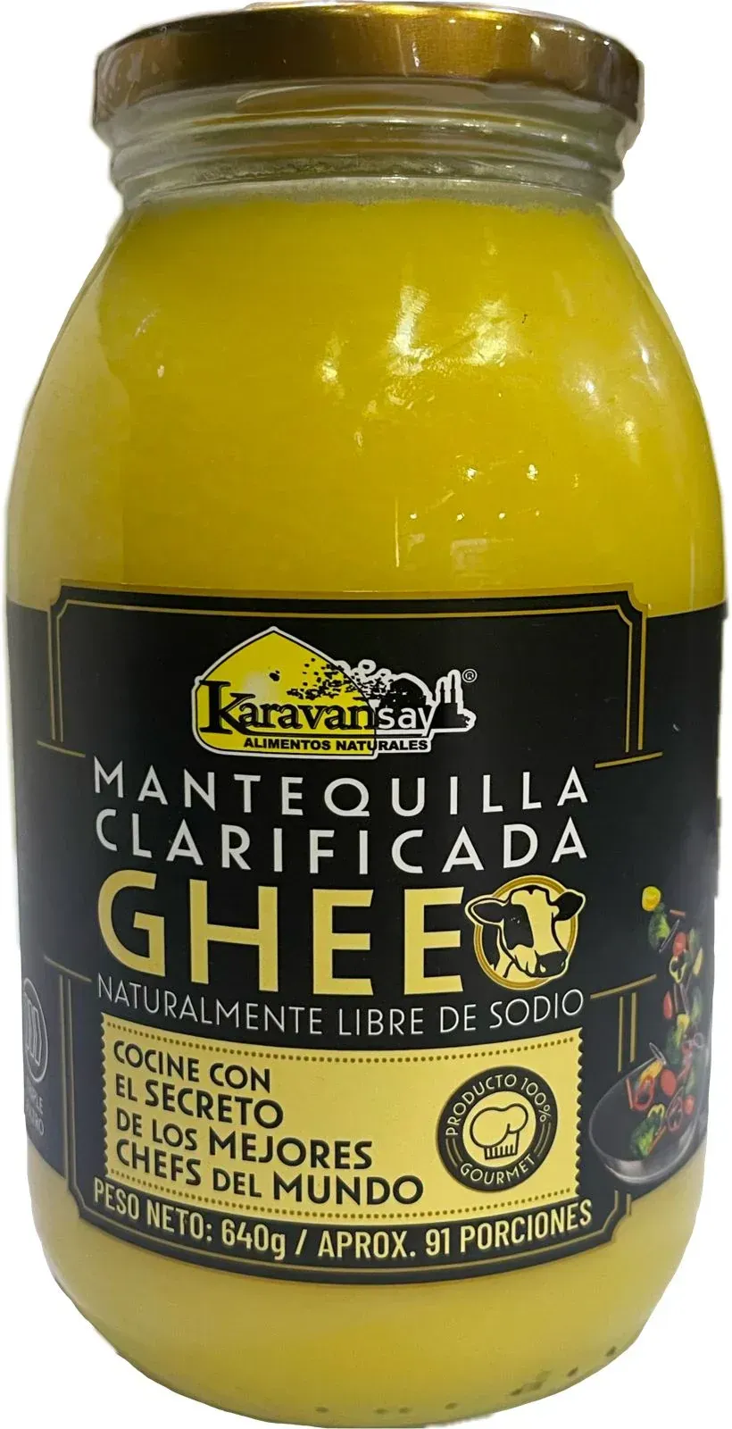 Mantequilla clarificada GHEE