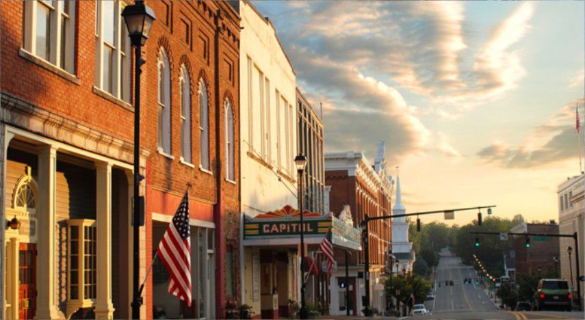 Picture of Downtown Greeneville Tennessee