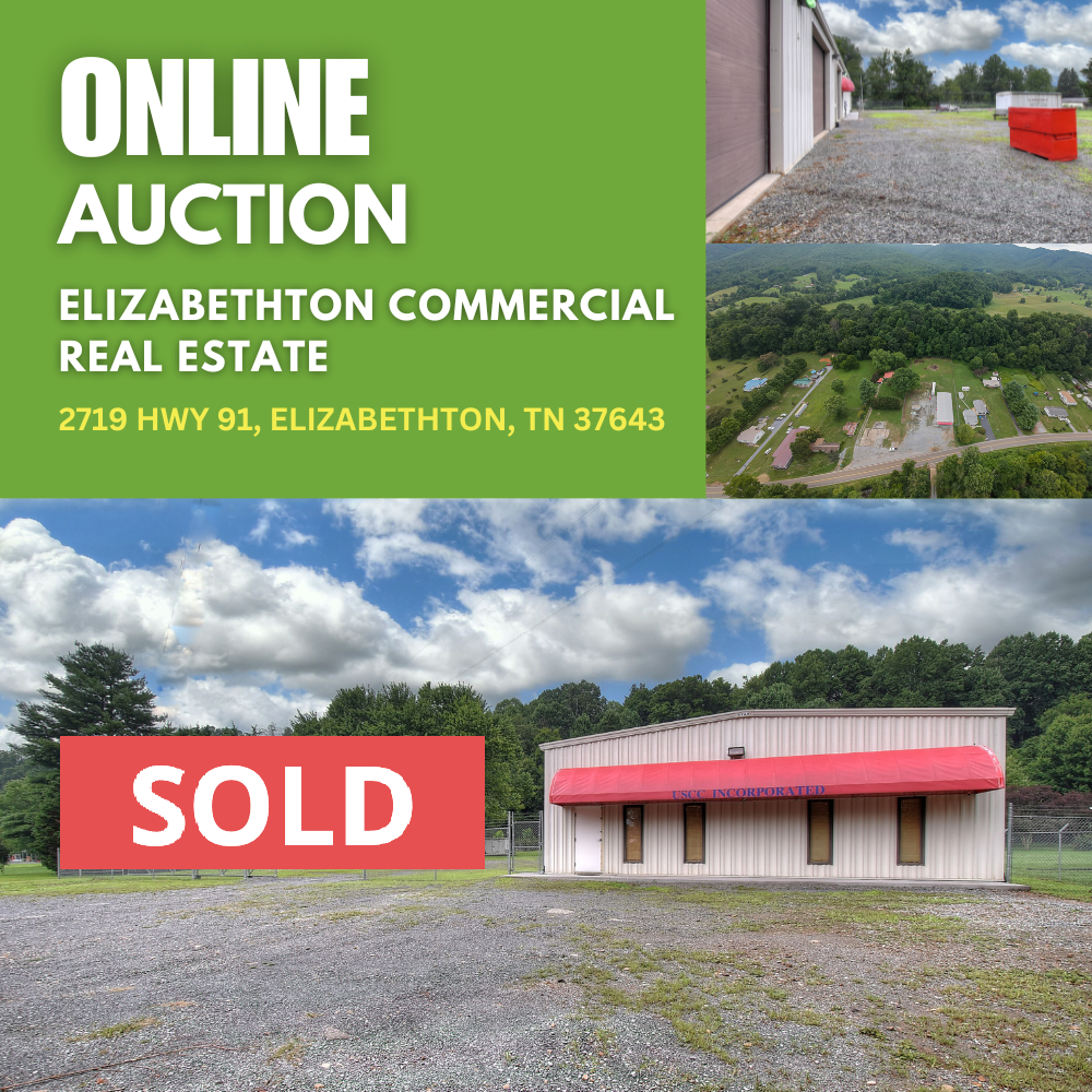 An online auction for elizabethton commercial real estate