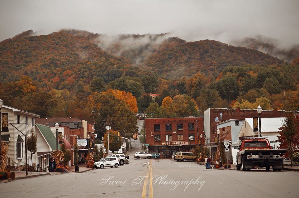 Downtown Mountain City Tennessee