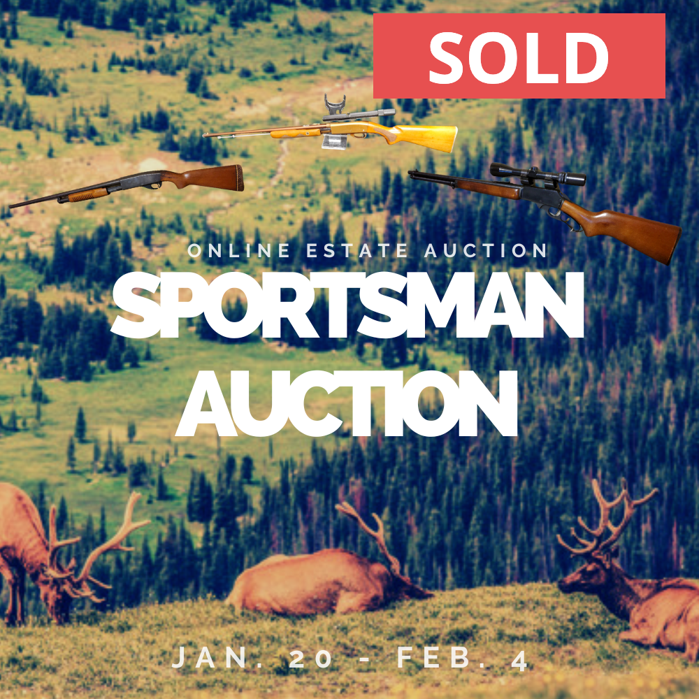A sportsman auction is being held on january 20 and february 4
