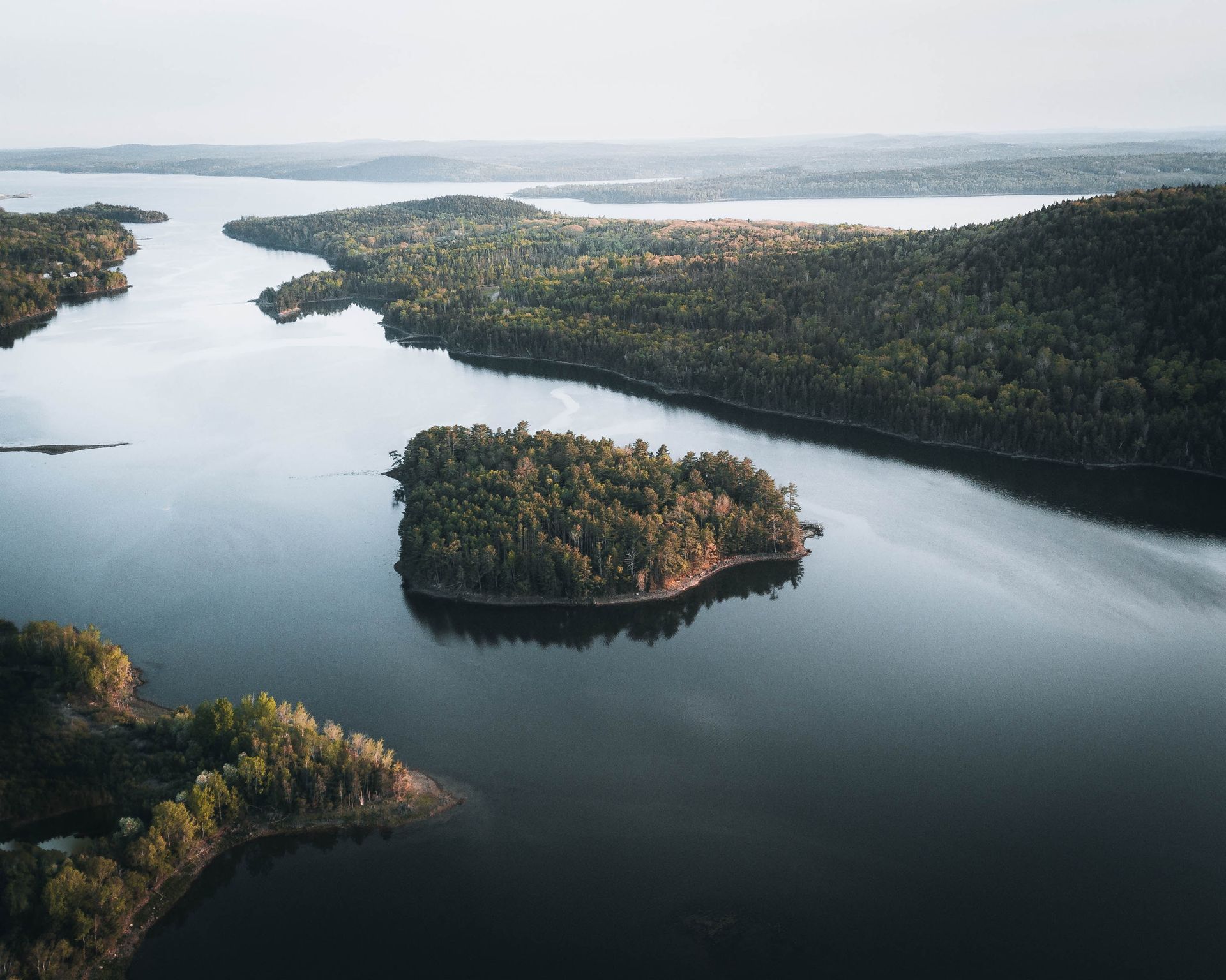 Island Lake in New Brunswick