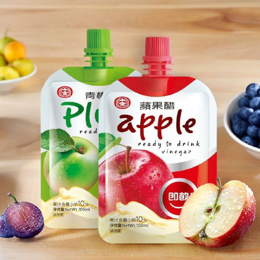 (下單備註口味) 十全果醋飲 1入/100ml 果醋,醋,果汁,十全,水果醋,飲料,水果醋,蘋果醋,青梅醋,醋飲,氣泡飲,飲品 【DR336】