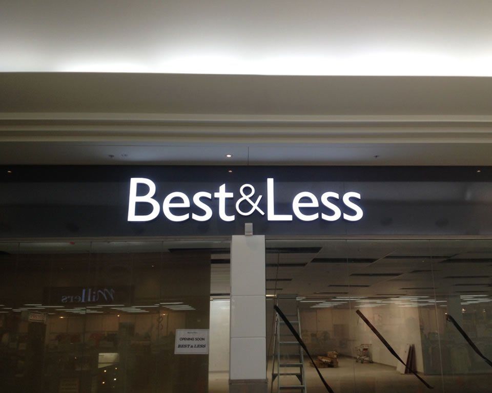 best and less sign