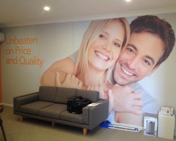 unbeaten internal sign