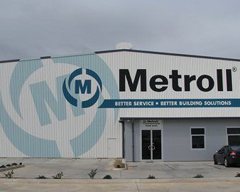 metroll sign on building