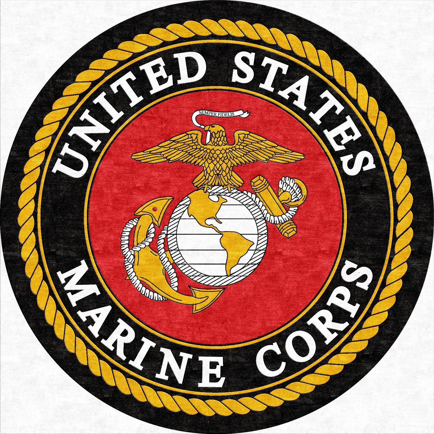 The seal of the united states marine corps
