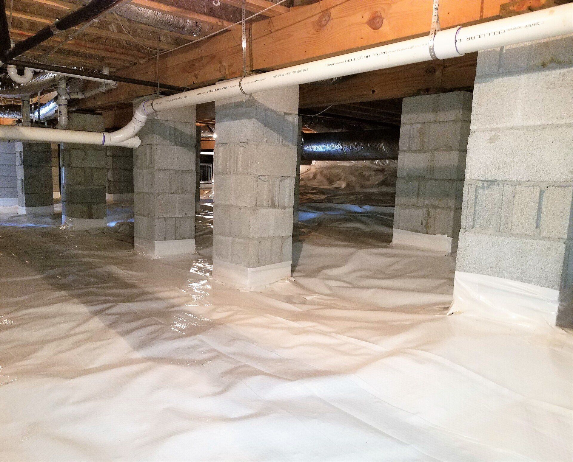 benefits of waterproofing a crawl space