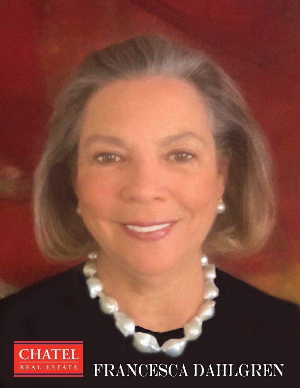 Francesca dahlgren is a real estate agent for chatel real estate