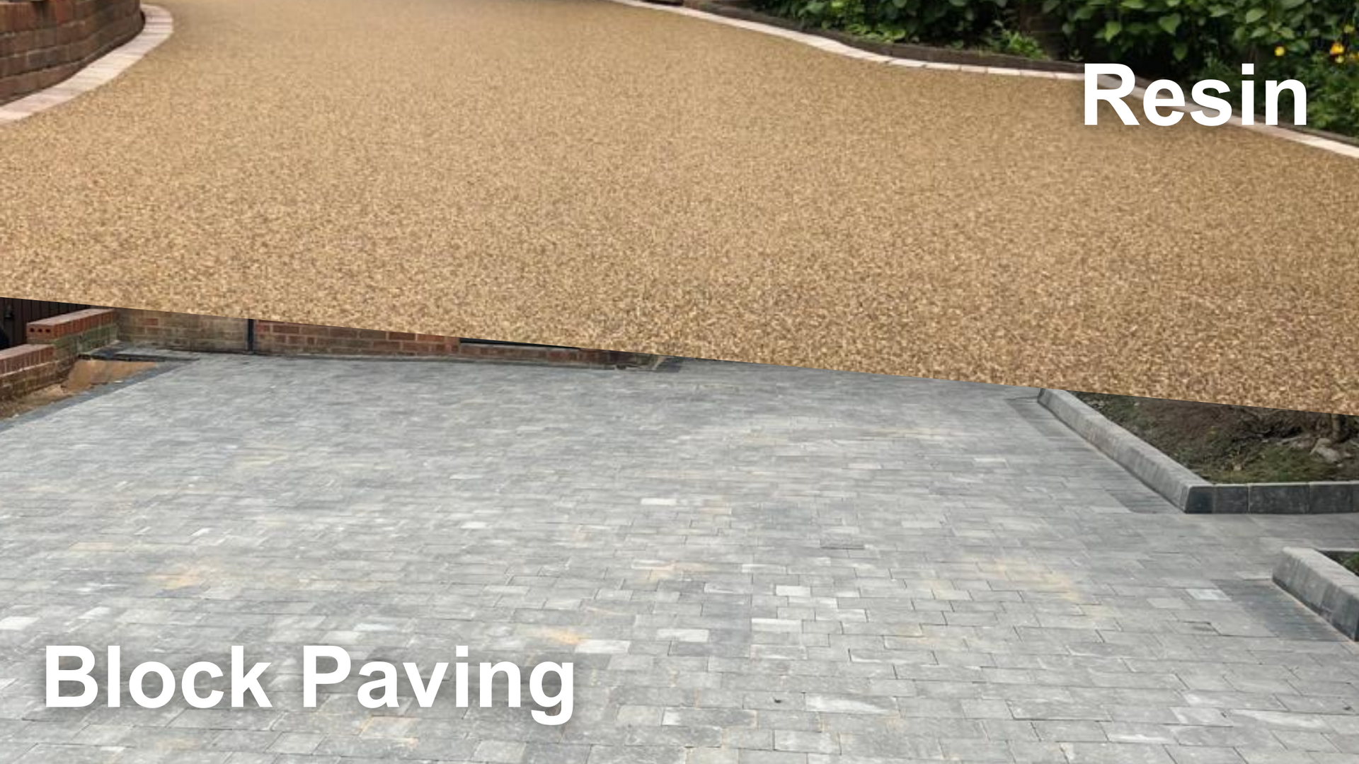 resin and block paving driveway | S&T Groundworks