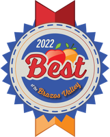 Best of Brazos Valley 2022 award
