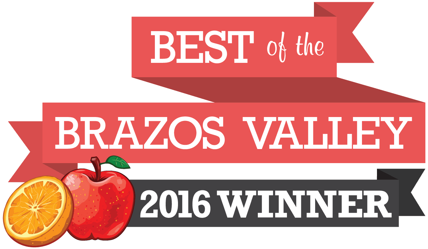 Best of Brazos Valley 2016 award

