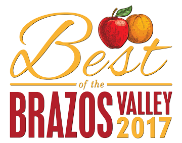 Best of Brazos Valley 2017 award
