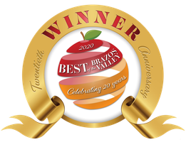 Best of Brazos Valley 2020 award
