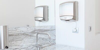 Hand Dryer — Baltimore Door and Frame Company, 2201 Halethorpe Farms Rd Arbutus MD 21227 USA