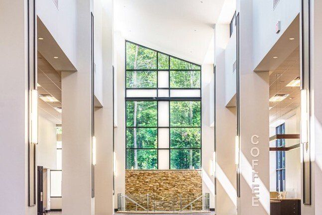 Large Building Interior — Beltsville, MD — General Glass Corporation