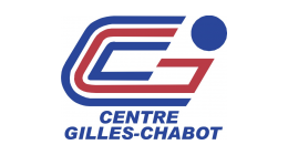 Un logo bleu et rouge pour le centre gilles-chabot