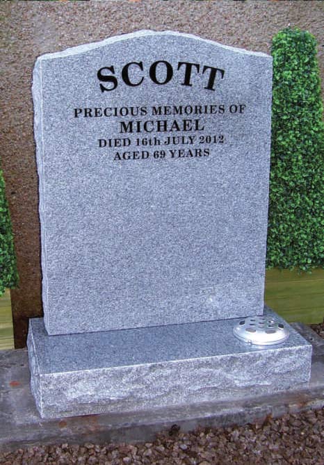 memorial stone of Scott